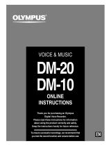 Olympus Dm-10 User manual