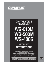 Olympus WS-500M User manual