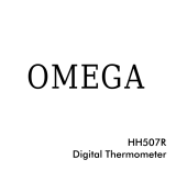 Omega Engineering HH507R User manual