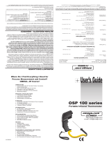 Omega OSP100 Series User manual