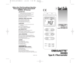 Omega Omegaette HH303 User manual