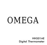 Omega HH501AE User manual