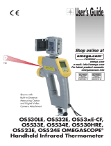 Omega Engineering OMEGASCOPE OS523E User manual