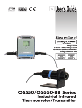 Omega OS550-BB Series User manual