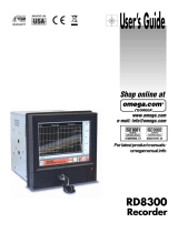 Omega Speaker Systems Rercorder RD8300 User manual