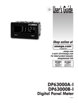 Omega DP63000A-I and DP63000B-I User manual