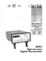 Omega DP97 User manual