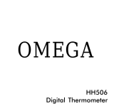 Omega HH506 User manual