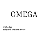 Omega OS643W User manual