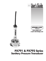 Omega PX792 Series User manual