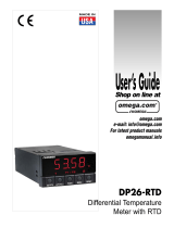 Omega DP26-RTD User manual