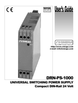Omega DRN-PS-1000 User manual
