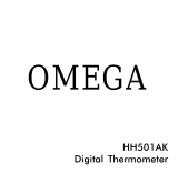 Omega HH501AK User manual