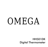 Omega HH501DK User manual