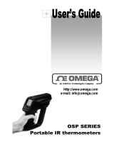 Omega OSP Series Infrared User manual
