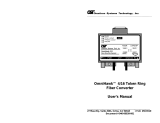 Omnitron Systems Technology 4/16 Token Ring Fiber Converter OmniHawk User manual