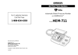 Omron HEM-711 User manual