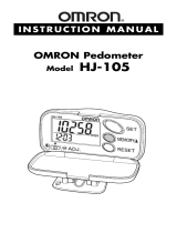 Omron Healthcare HJ-105 User manual