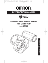 Omron Healthcare BP755 User manual