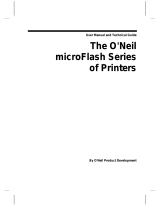 O'Neil microFlash Series User manual