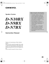 ONKYO D-N10BX User manual