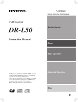 ONKYO DR-L50 User manual