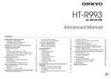 ONKYO (HT-R993) User manual