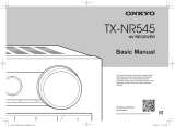 ONKYO TX-NR545 Owner's manual