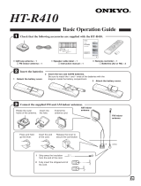 ONKYO HT-R410 User manual