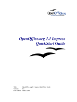 OpenOffice.orgOpenOffice - 1.1