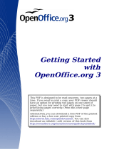 OpenOffice.org OpenOffice - 3.0 Quick start guide