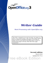 OpenOffice.org 3.2 User guide