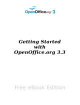 OpenOffice 3.3 Quick start guide