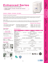 OPTI-UPS ES1000C User manual