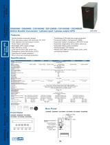 OPTI-UPS DS8000B User manual