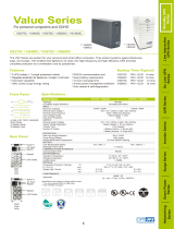 OPTI-UPS VS575C User manual