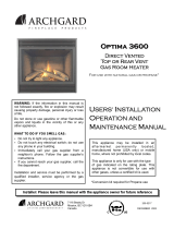 Optima Company Optima 3600 User manual