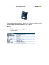 Optiview Mini Color Pinhole Camera CLPIN User manual