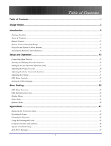 Optoma EP1691 User manual