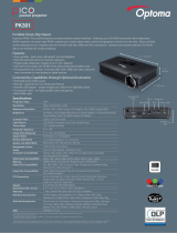 Optoma Pico PK301+ User manual