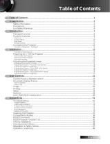 Optoma Optoma TXR774 User manual