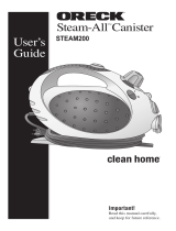 Oreck STEAM200 User manual