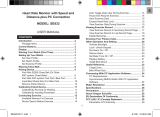 Oregon Scientific SE833 User manual