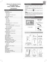Oregon Scientific WMR88A User manual