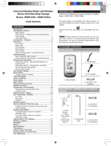 Oregon Scientific WMR100NA User manual