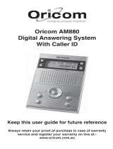 Oricom AM880 User manual