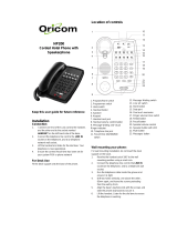 Oricom HP200 User manual