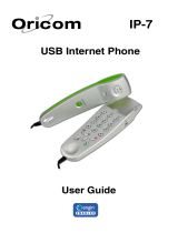 Oricom IP-7 User manual