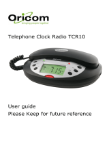 Oricom TCR10 User manual