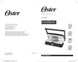 Oster Panini Maker/Grill User manual